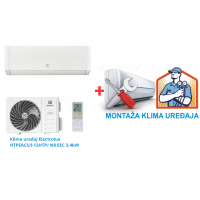 Klima uređaj Electrolux  HTPEACS/l-12HTP/ N8 EEC 3,4kW  SA MONTAŽOM